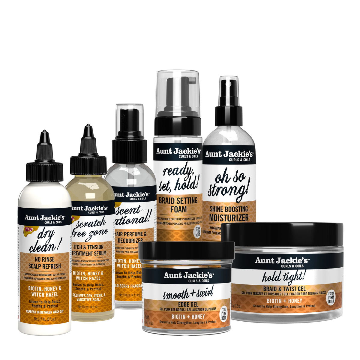 Aunt Jackie's Braid & Twist collection