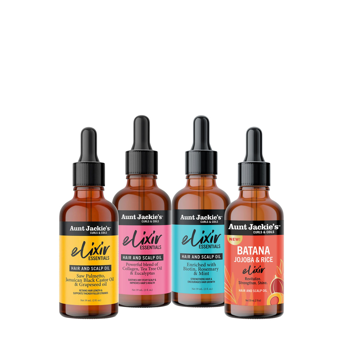 Aunt Jackie's Elixir Essentials collection
