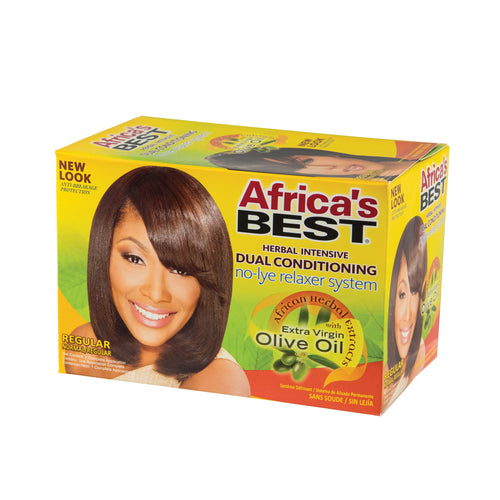 Africa's Best Herbal Intensive Dual Conditioning No-Lye Relaxer System