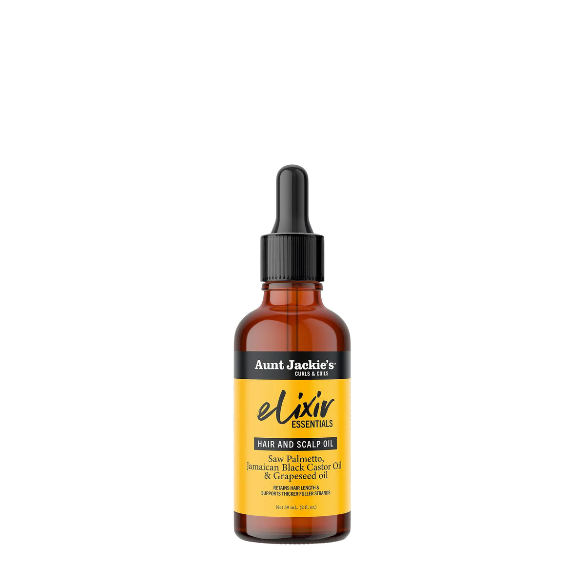 Aunt Jackie's Elixir Essentials Saw Palmetto Hair & Scalp Oil
