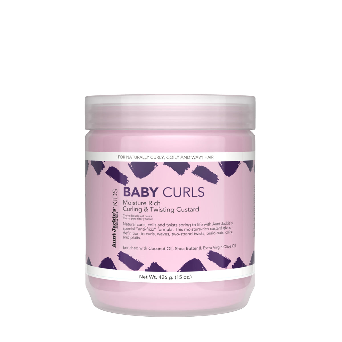 Aunt Jackie's Kids Baby Curls Moisture Rich Curling & Twisting Custard