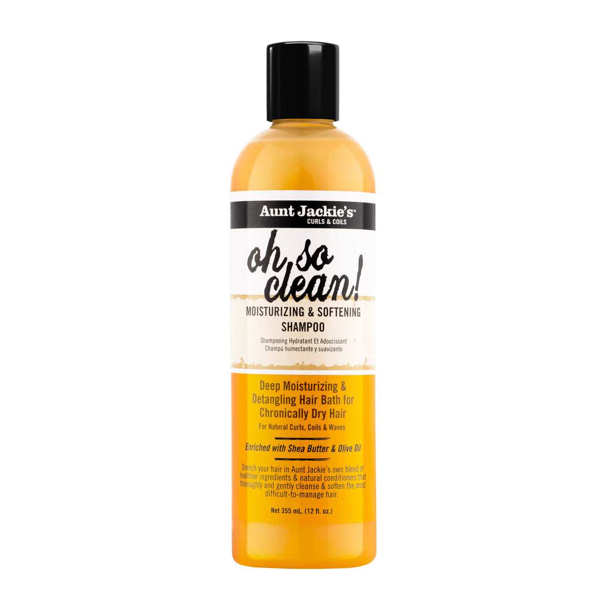 Aunt Jackie's Oh So Clean! Moisturizing & Softening Shampoo
