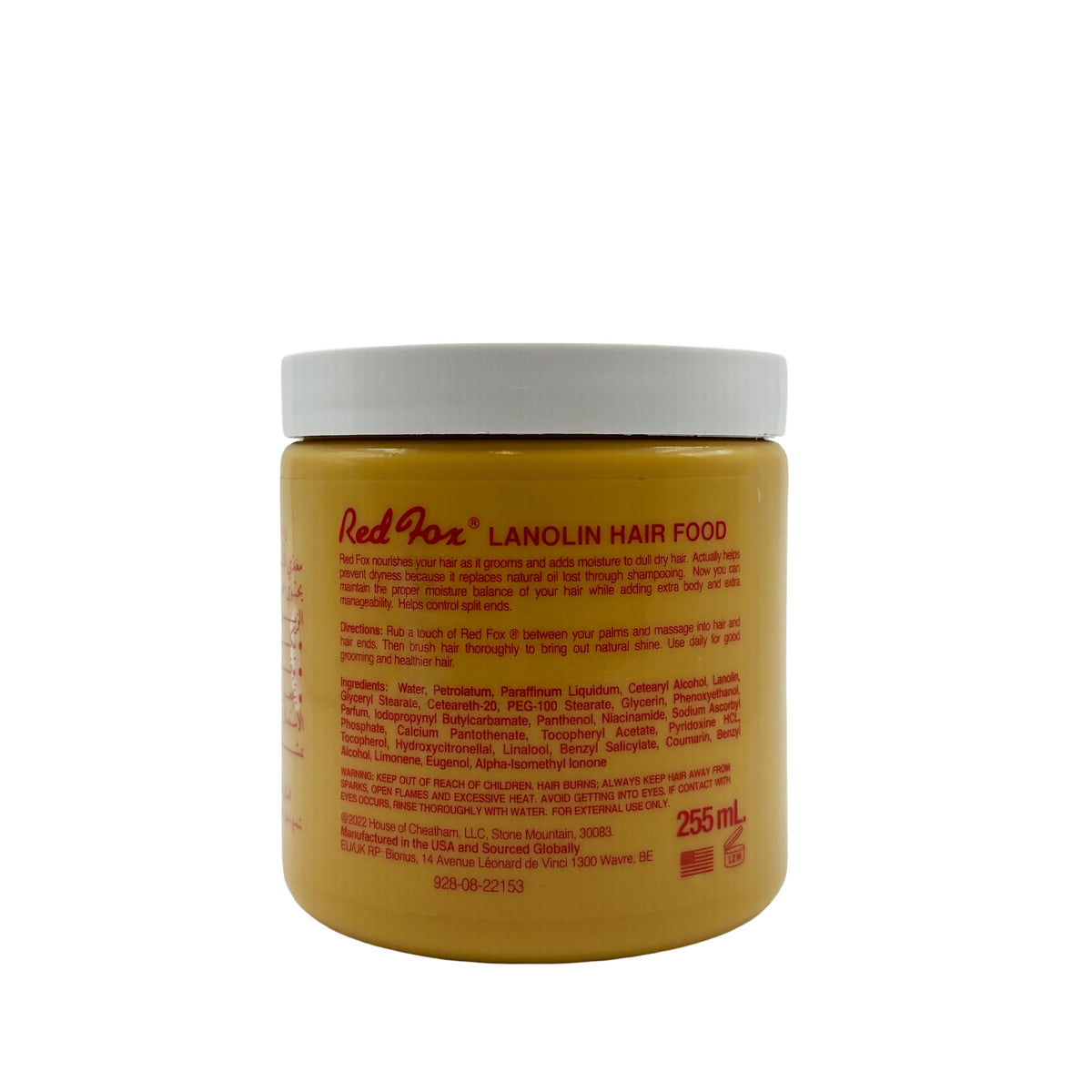 Red Fox Lanolin Hair Food