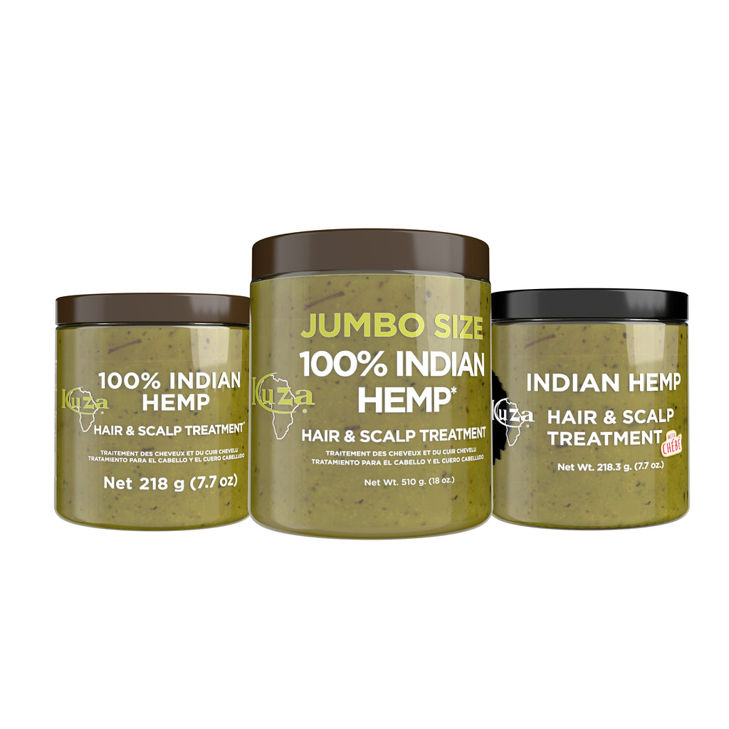 Kuza 100% Indian Hemp Hair & Scalp Treatment