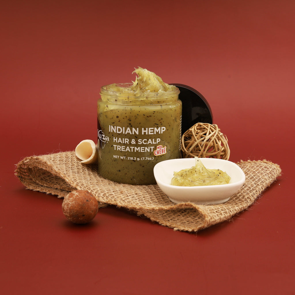 Kuza Indian Hemp Hair & Scalp Treatment with Chébé