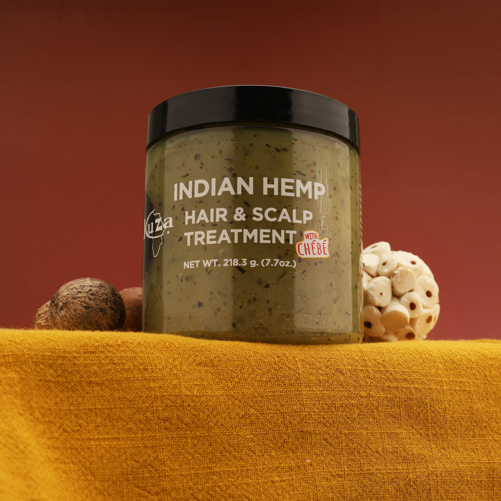 Kuza Indian Hemp Hair & Scalp Treatment with Chébé