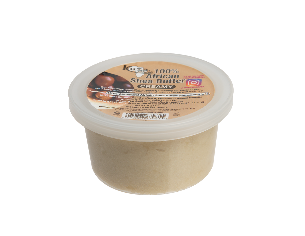 Kuza 100% African Shea Butter - Creamy White