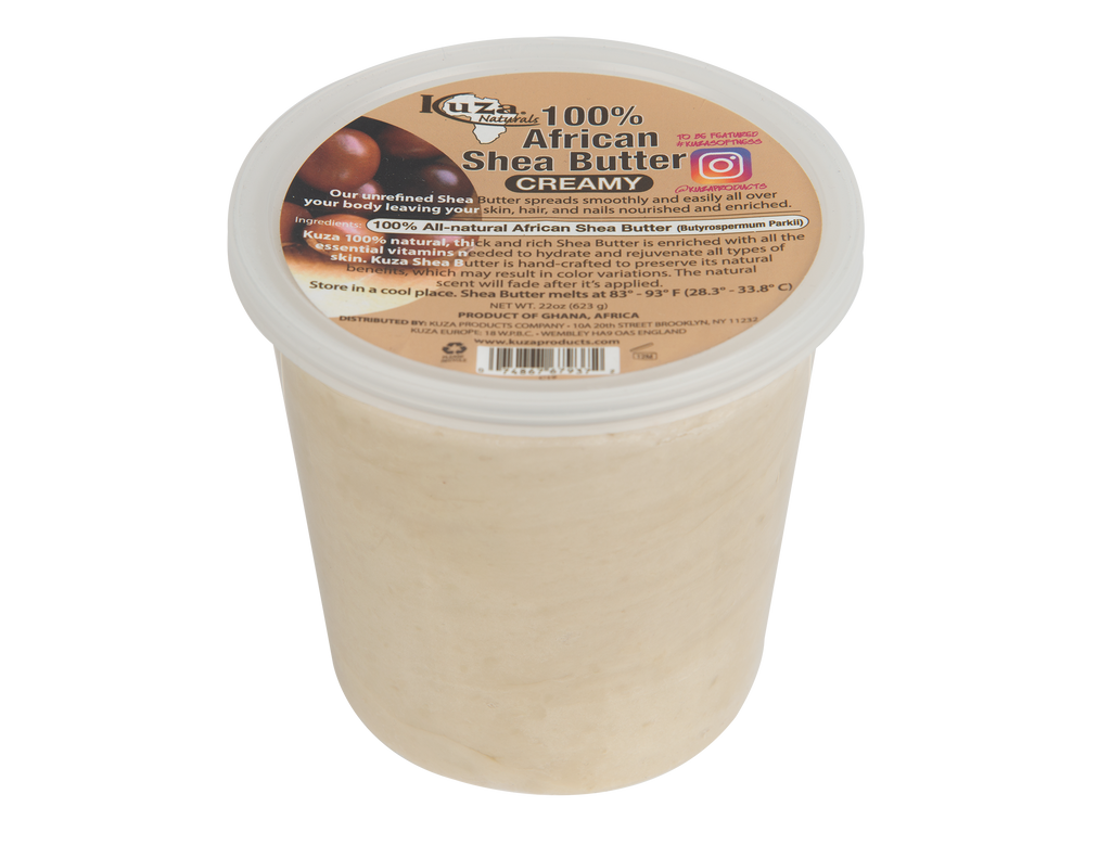 Kuza 100% African Shea Butter - Creamy White