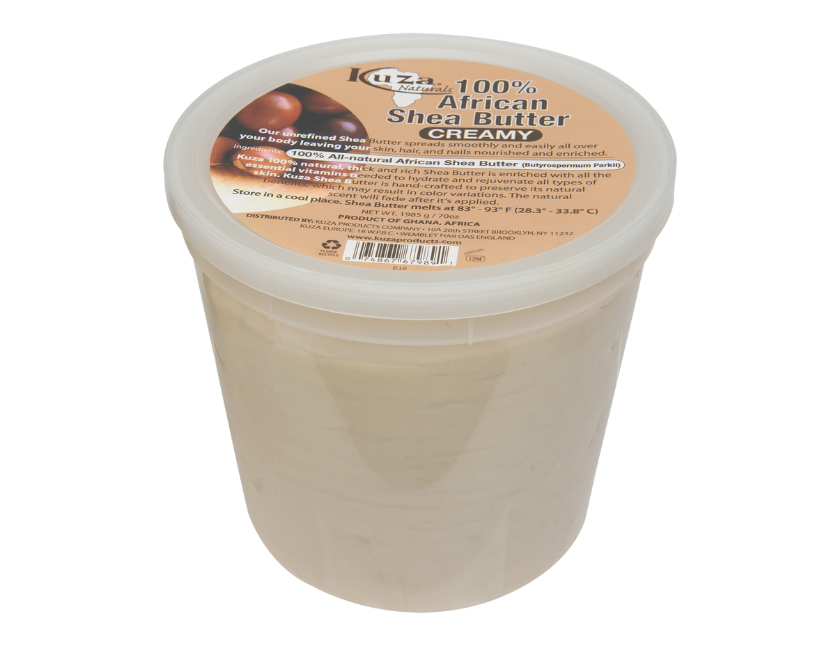 Kuza 100% African Shea Butter - Creamy White
