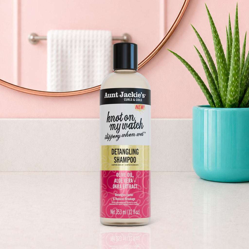 Aunt Jackie's Slippery When Wet Detangling Shampoo