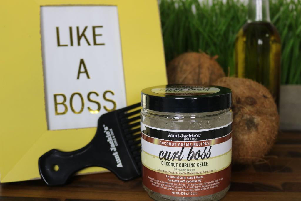Aunt Jackie's Curl Boss Coconut Curling Gelée