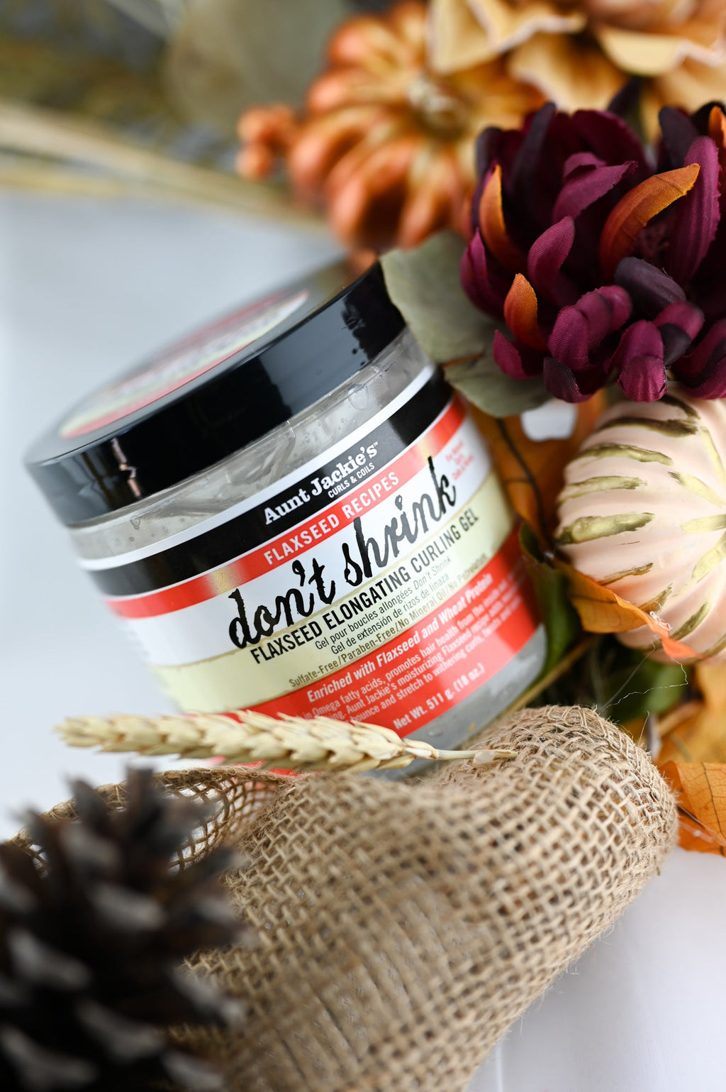 Aunt Jackie's Don't Shrink Flaxseed Elongating Curling Gel