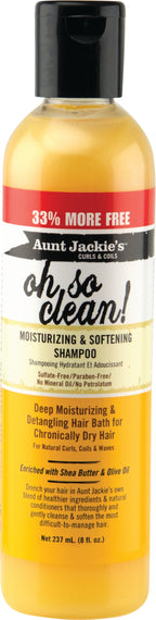 Aunt Jackie's Oh So Clean! Moisturizing & Softening Shampoo