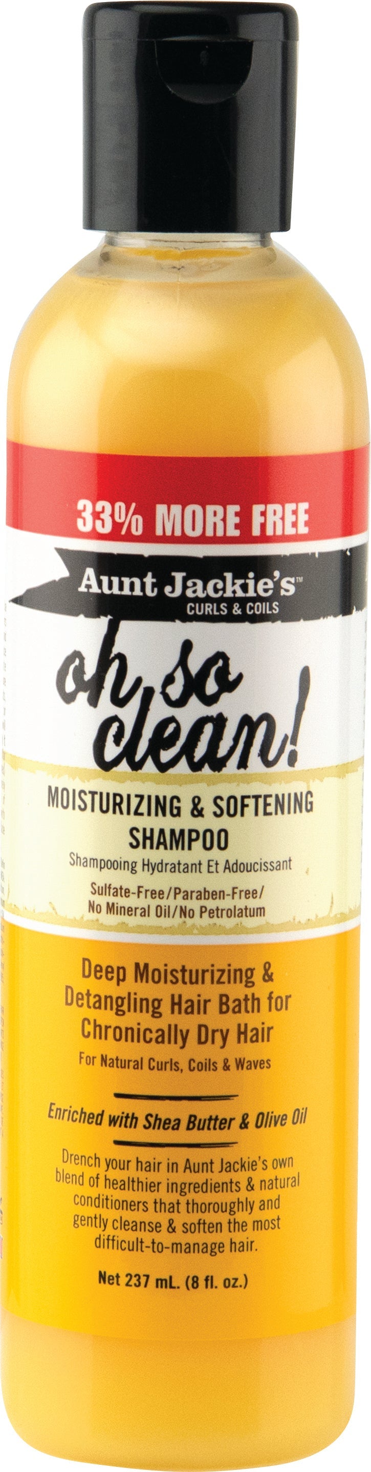 Aunt Jackie's Oh So Clean! Moisturizing & Softening Shampoo